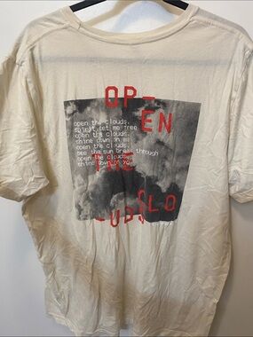 Unspoken Cream Short Sleeve Logo T-Shirt